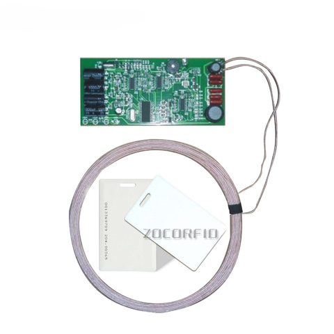 Rfid proximity 125Khz EM ID Card 10~80cm long distance range reader with wiegand26 output use for car parking or access control ► Photo 1/4