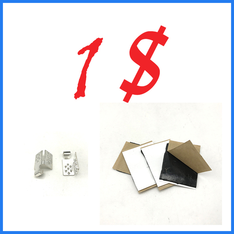 1 USD For 2 pcs clips + 4 pcs insulation pastes Heating Film Connection Accessories ► Photo 1/4