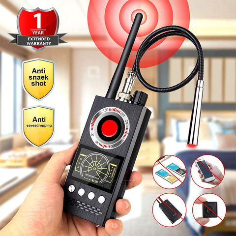 K68 Anti Spy Wireless RF Signal Detector Bug GSM GPS Tracker Hidden Camera Eavesdropping Device Military Professional Version ► Photo 1/6