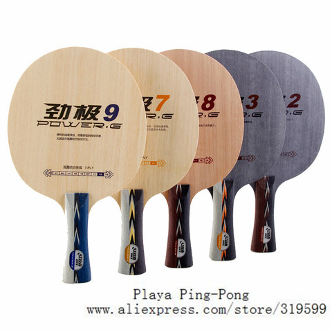 DHS POWER G2 PG3 PG7 PG 7 PG8 PG9  PG2, PG 2 without box Loop+Attack OFF Table Tennis Blade for PingPong Racket ► Photo 1/6