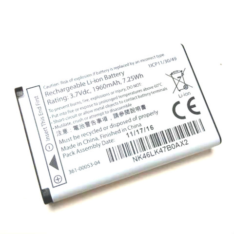 Westrock 2000mAh 361-00053-00 Battery for Garmin Garmin Alpha 100 Handheld E1GR/VIRBELITE E2GR/VIRBELITE ► Photo 1/1