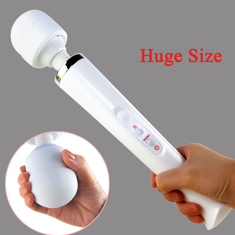 Huge Magic Wand Vibrators for women, USB Charge Big AV Stick Female G Spot Massager Clitoris Stimulator Adult Sex Toys for Woman ► Photo 1/6