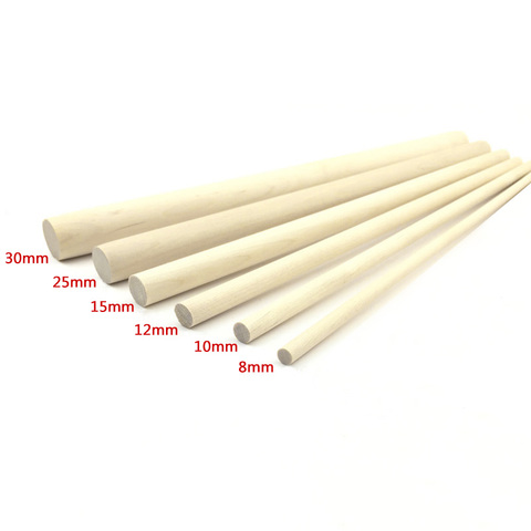 8mm 10mm 12mm 15mm 25mm 30mm Wooden Stick Strip Modeling For DIY Handmade Crafts Making Accessories ► Photo 1/5