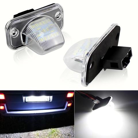 LED CANBUS License Plate Lights For VW Transporter(TR)91~04,CAMPMOB (TYP2/TRANSP/LT)[CAMP]91~03,Touran 03~ AUTO Number Lamp @12V ► Photo 1/6