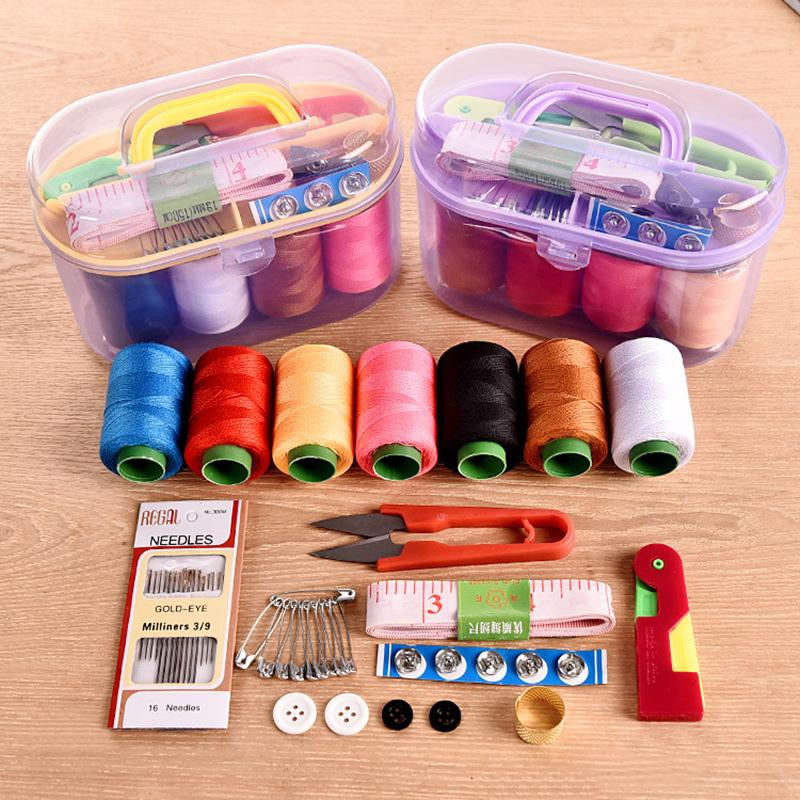 DIY Sewing kit Set sewing accessories coil scissors needle Sized
