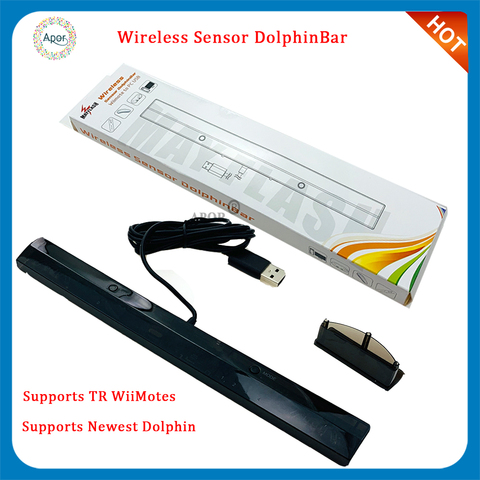 Hotsale For Mayflash W010 Wireless Sensor DolphinBar Bluetooth Connect For Wii Remote Plus and PC Support G-sensor Function ► Photo 1/6