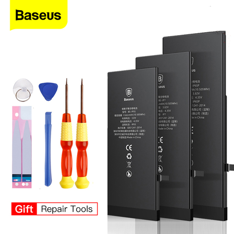 Baseus Phone Battery For iPhone 6s 6 5s 5 5c 7 8 Plus Original High Capacity Bateria Replacement Batteries For iPhone Xs Max Xr ► Photo 1/6