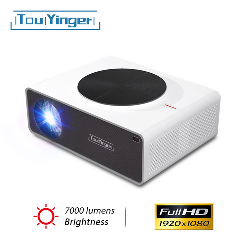 New Touyinger Q9 LED 1080P full HD Bluetooth projector for home theater low input lag 1920*1080P home cinema video projectors ► Photo 1/6