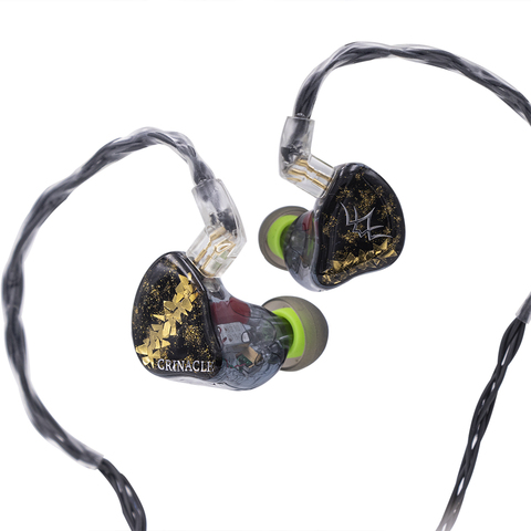 Fearless Audio x Crinacle DAWN 6BA+2 EST Drivers HiFi In-ear Earphone with 3.5-2pin Cable ► Photo 1/1