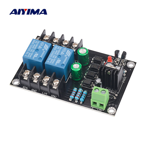 AIYIMA 2.0 Digital Power Amplifier Speaker Protection Board Delay Relay Speaker Protection 300W For Class A Discrete Amplifiers ► Photo 1/6