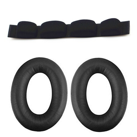 Earpad For Sennheiser HD545 HD565 HD580 HD600 HD650 Headphones Replacement Soft Earpads Foam Pads Cushion with Headband Set ► Photo 1/6