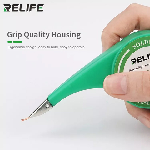 RELIFE desoldering mesh anti-hot desoldering wick accurate control braid for soldering solder remover desoldering Pump Tool ► Photo 1/6