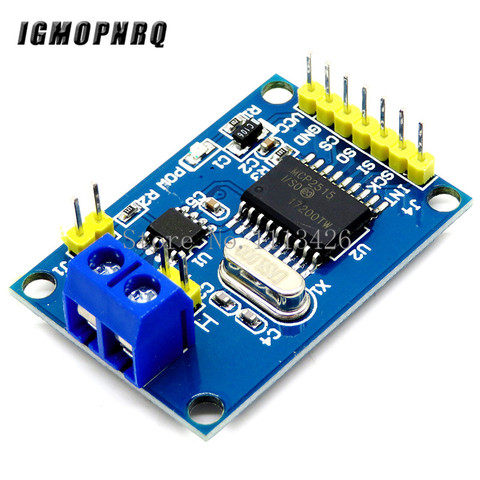 MCP2515 CAN Bus Module TJA1050 receiver SPI For arduino Diy Kit MCU ARM controller ► Photo 1/2