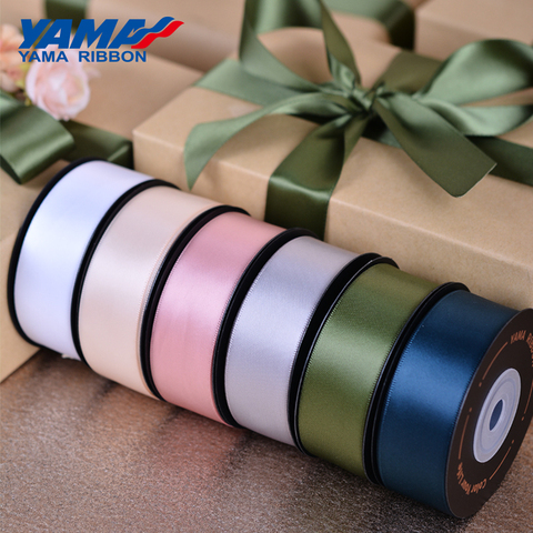 YAMA Double Face Satin Ribbon 25mm 10yards/roll  1