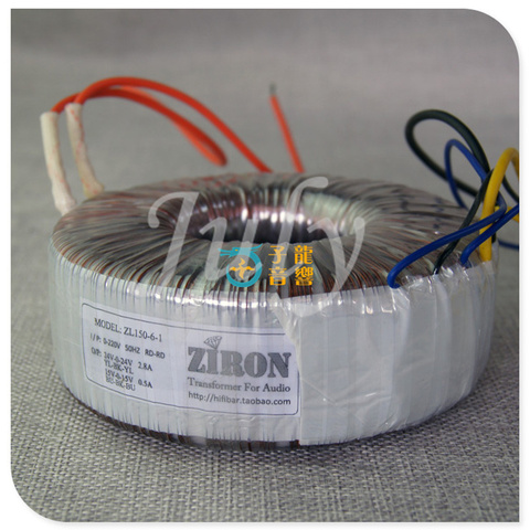 150W pure copper toroidal transformer, dual 24V dual 15V, suitable for LM3886/TDA7293/7294 and other power amplifiers ► Photo 1/4