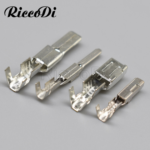 50Pcs DJ621-4.8X0.8B DJ614-4.8X0.8B DJ611-2.2A DJ621-2.2A Male Female Plug Terminal For Automotic ► Photo 1/5