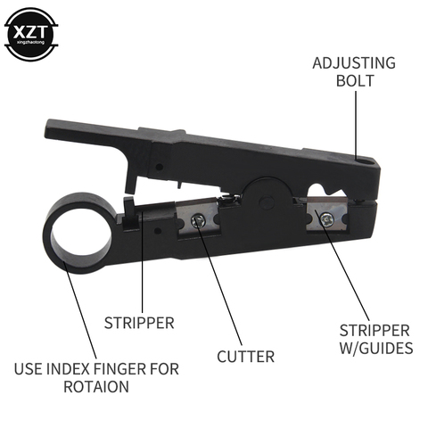 Mini Portable Automatic Wire Stripper Crimper Pliers Crimping RJ45 Network Cable Stripping Cutter Multi Tools Cut LineTerminal ► Photo 1/6