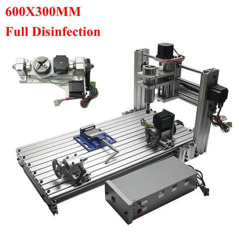 5 axis CNC milling machine DIY CNC engraving machine Mini CNC router 300*600mm working area ► Photo 1/6