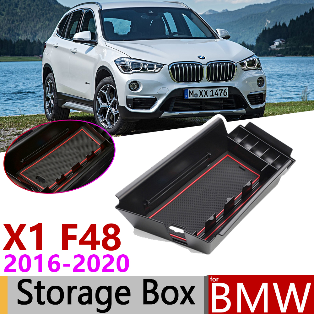 for BMW X1 F48 X1M M Power LHD Only 2016~2022 of Armrest Box Storage  Stowing Tidying Car Organizer Accessories 2017 2022 - Price history &  Review, AliExpress Seller - EW8898 Store