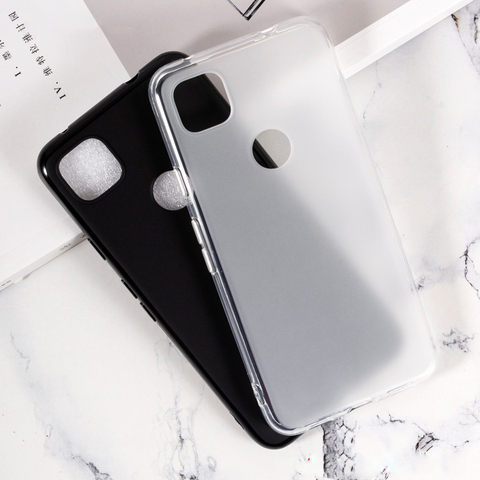 Ultra Thin Matte Candy Case for Google Pixel 5 XL 5G 4A 4 XL 3A 3 XL 3 Lite 2 Pixel XL Cute Solid Color Clear Phone Cover ► Photo 1/6