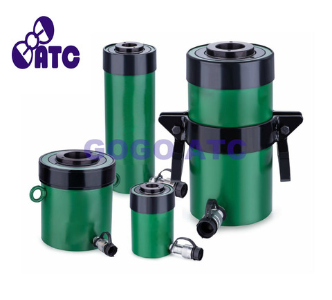Heavy duty 13-95 ton RCH-120 Single-acting Hollow Plunger Hydraulic Cylinder ► Photo 1/1