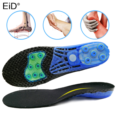 Spring Silicone gel insoles Orthopedic shoes sole insoles for feet Sports insoles Shock Absorption Arch Support Running Shoe Pad ► Photo 1/6