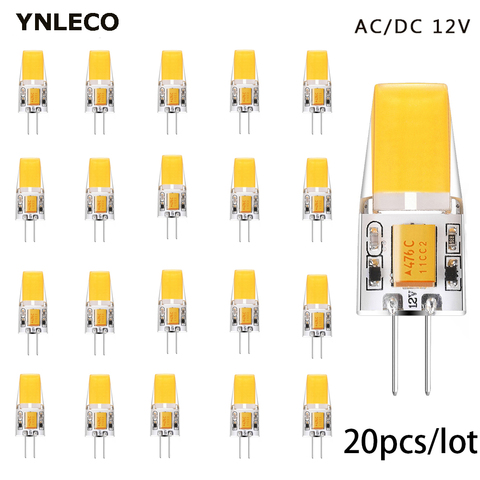 20pcs/lot G4 LED Light Bulb 12V AC DC 3W LED G4 Lamp 360 Degree No Flicker Warm Natural Cool White Equivalent 30W Halogen Bulbs ► Photo 1/1