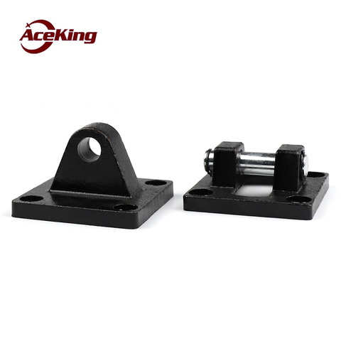 SC standard cylinder accessories base single earring CA / CB-32 / 40 / 50 / 63 / 80 / 100 / 125mdbb ► Photo 1/6