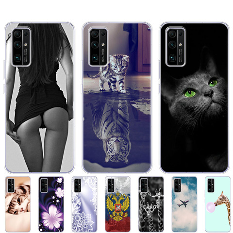 For HONOR 30 Case BMH-AN10 Etui Soft Silicon TPU Back cover for Huawei Honor 30 Pro + coque on Honor30 Pro Plus EBG-AN10 fundas ► Photo 1/6