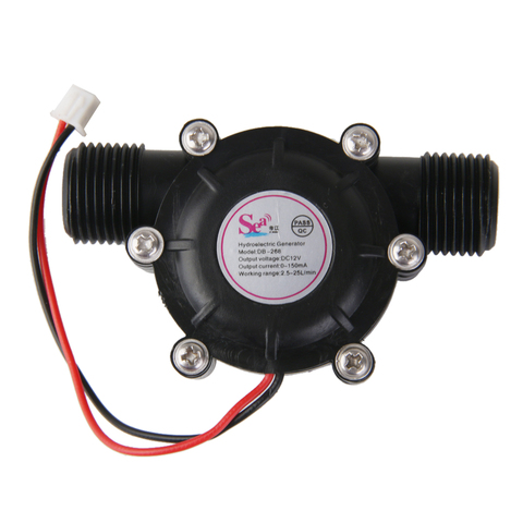 DC12V Micro Hydro Turbine Generator Hydraulic Water Charging for LED Light Mini Battery ► Photo 1/6