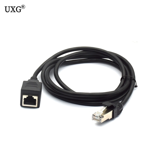 Male To Female RJ45 Ethernet Internet Network LAN RJ45 Extension Cord Cable For Laptop PC ADSL Modem Router RJ45 Shielded Cable ► Photo 1/2