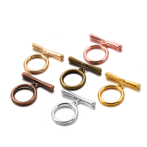 10set/lot Metal OT Toggle Clasps Hooks Connectors For DIY Bracelet Necklace Jewelry Findings Making Accessories Supplies ► Photo 1/6