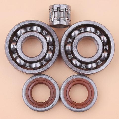 Crank Bearing Oil Seal Set For Stihl FS350 FS400 FS450 FS480 Trimmer ► Photo 1/6