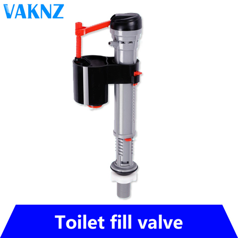 Bathroom Shank Inlet Toilet Tool Float Adjustable Flush Push Button Water Valve Toilet Water Tank Filling inlet valves ABS plast ► Photo 1/2