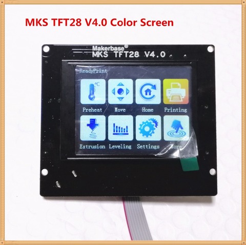 3d printing LCD supplies MKS TFT28 V4.0  touch screen RepRap controller 2.8 inches panel colorful display splash screen monitor ► Photo 1/3