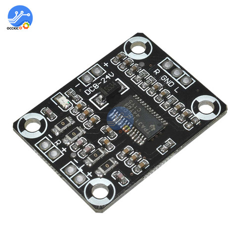 TPA3110 2X15W 3A Digital Audio Stereo Amplifier Board Module Mini Binaural AMP Controller DC 12V 8-18V High Power Ultra-PAM8610 ► Photo 1/5