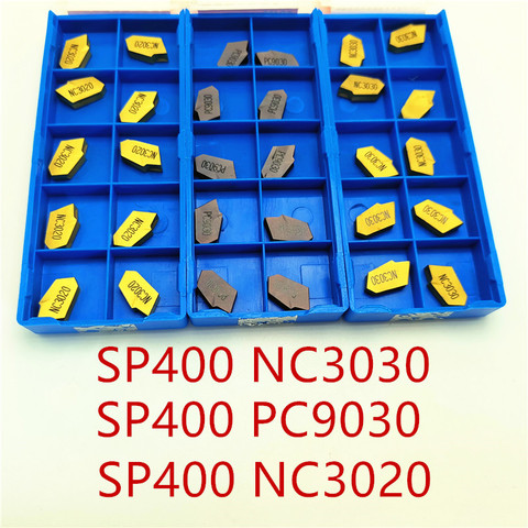 SP200 SP300 SP400 PC9030 NC3020 NC3030  Grooving Carbide Inserts lathe cutter turning tool Parting and grooving off tools ► Photo 1/6