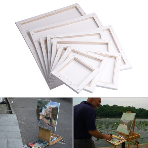 Blank Canvas Wood Frame, Blank White Canvas Paintings