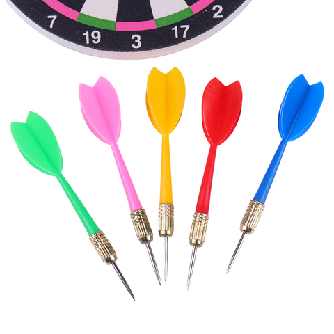 10 PCS Darts Nice Flight Harrow Point multicolor Plastic Wing Needle Barrel Iron Copper Tip Throwing Toy 11cm Darts ► Photo 1/6