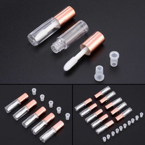 5/10x 1.2ml Mini Plastic Empty Clear Lip Gloss Tube Balm Makeup Bottle Container ► Photo 1/4