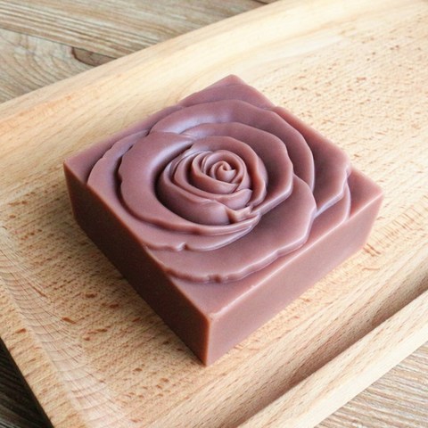 Flower Natural Soap Molds Candle Fragrance Wax Melt Mould Decorating Mousse Cake Silicone Mold ► Photo 1/6