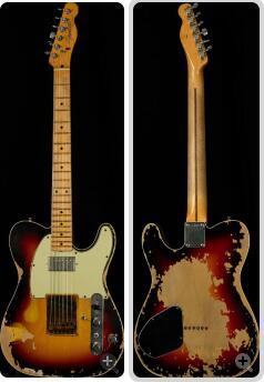 Andy Summers Tribute Guitar  Masterbuilt Yuri Shishkov Aged Electric Guitar Limited Edition Masterbuilt Vintage ► Photo 1/1