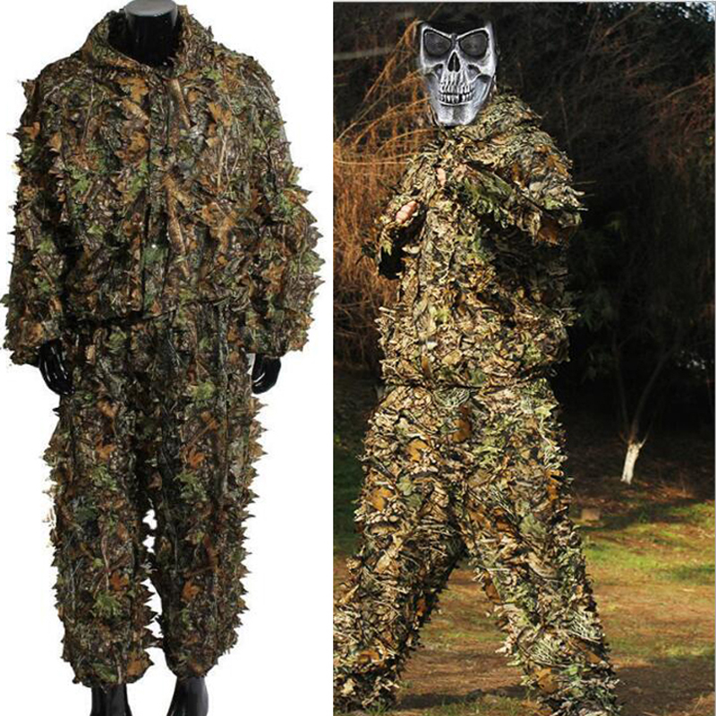 New Army Camouflage Jungle Yowie Ghillie Suit Airsoft Sniper Tactical Hunting 