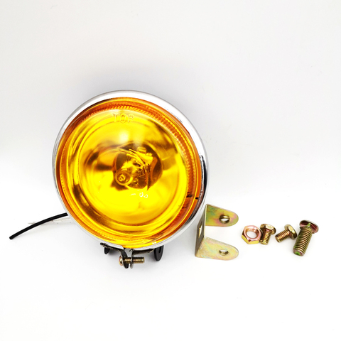 3 Inch Work Lamp 12V 55W DRL Round Car Fog Lamp Daytime Running Light Yellow ► Photo 1/6