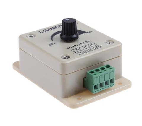 Voltage Regulator DC-DC Voltage Stabilizer 8A Power Supply Adjustable Speed Controller DC 12V LED Dimmer 12 V ► Photo 1/6