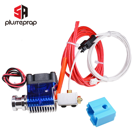 Volcano Print Head Extruder kit Wade or Bowden 12V J-head Hotend with Cooling Fan for 1.75/3.0mm Filament 3D Printer ► Photo 1/2