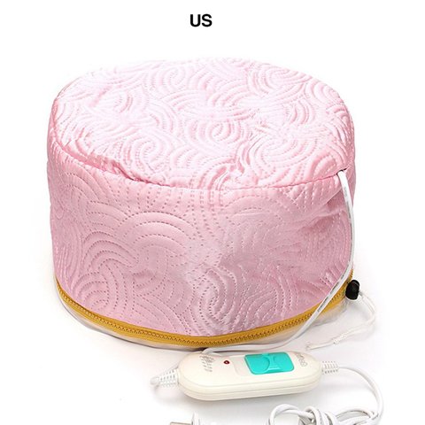 Electric Hair Cap Hat Salon Spa Steamer Hair Thermal Treatment Nourishing Hair Mask Baking Oil Cap Hair Dryers Heat Hat ► Photo 1/6