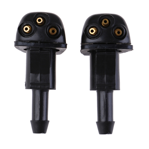 Hot sale 2Pcs Plastic high quality Windshield Wiper Washer Spray Nozzle ► Photo 1/6