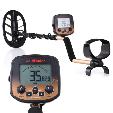 Professional Underground Metal Detector FS2 Scanner Finder Gold Digger Treasure Hunter Pinpointer Two Coils Optional ► Photo 1/6