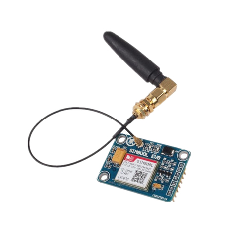 SIM800L V2.0 5V Wireless GSM GPRS MODULE Quad-Band W/ Antenna Cable Cap ► Photo 1/3